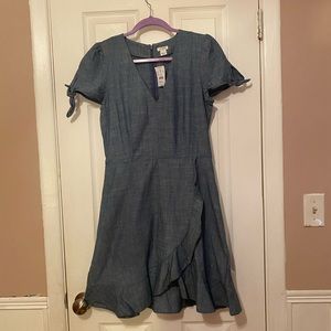 J. Crew light denim dress